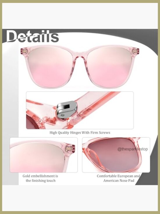 Polarized Square Mirrored Sunglasses with UV Protection Anti Glare main image 5